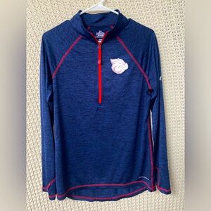 Majestic Lehigh Valley Iron Pigs Baseball Lightweight Quarter Zip Women’s Large